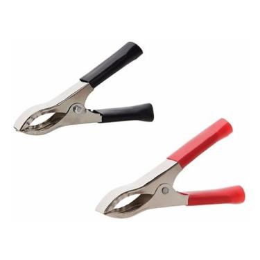 Imagem de Garra de Jacaré Para Bateria 50A - 2 Peças - Casafix