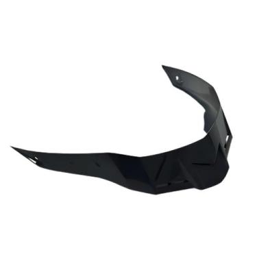 Imagem de Spoiler Capacete Racer1 Rc1 Cinza Icone Nava - Visor 1