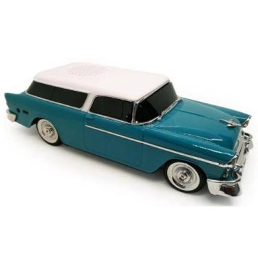 Imagem de Caixa som portatil bt fm usb tf sd cadillac xdg-92 verde - anatel 1797