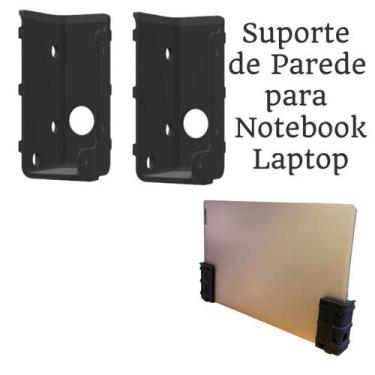 Imagem de Suporte de Parede Notebook Laptop Universal Produzido em 3D - Super 3D