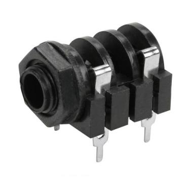 Imagem de Kit 3 Plug P10 Mono Aberto Fêmea de Painel - Bear Cabos