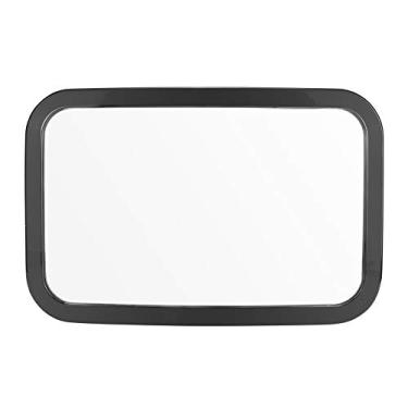 Imagem de Espelho Retrovisor Ajustável de 360 ​​graus, Formato Retangular Grande, Fácil Fixação No Encosto de Cabeça, Segurança do Motorista e do Passageiro, Espelho Convexo Grande