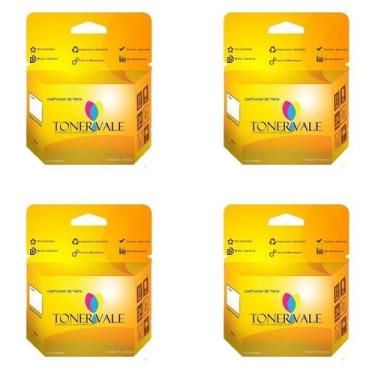 Imagem de Kit 4 Cartucho Tankfull Para HP 88 CMYK- HP K8600 K7500 K550 K5400 K74
