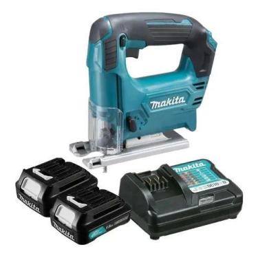 Imagem de Serra Tico Tico 2 Baterias 12v Jv101 Makita Com Carregador, Bivolt