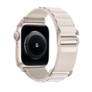 Imagem de Pulseira Nylon Loop Alpinista Compatível Com Apple Watch - Baú do Viki