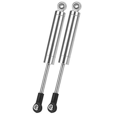 Imagem de Amortecedor do Absorvedor de Choques de Rc, Controle Remoto do Amortecedor da Liga de Alumínio para a Esteira Rolante de Rgt 1/10 Rc 86100 Rc (Prata R86007S)