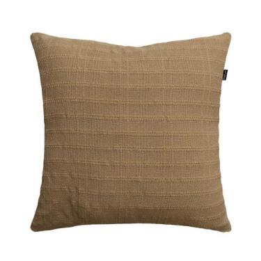 Imagem de Almofada italiana Algodão 40x40cm Castanho - FASTLAR