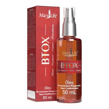 Imagem de Óleo Reconstrutor Progressivo Btox 50ml MaryLife - Mary Life