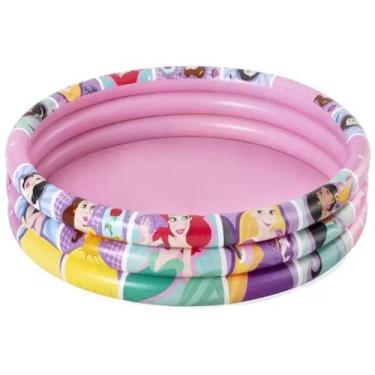 Imagem de Piscina Inflável Infantil Princesas Bestway Mor 140litros
