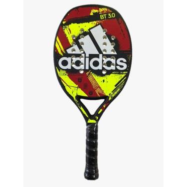 Imagem de Raquete de Beach Tennis Adidas BT 3.0 Amarelo e Vermelho
