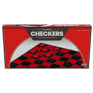 Imagem de Goliath Checkers - Classic Game with Folding Board and Interlocking Checkers (Amazon Exclusive)