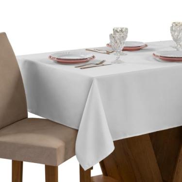Imagem de Toalha de Mesa TECIDO GROSSO Oxford Liso 1,50M x 1,50M Retangular com 