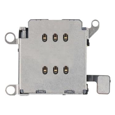 Imagem de Risidamoy Adaptador de cartão SIM único para iPhone 12, leitor de slot de cartão SIM, cabo flexível para iPhone 12 Pro, peças de reposição para reparo de celular A2172, A2402, A2404, A2341, A2406,