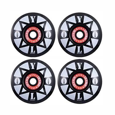 Imagem de Skateboard Wheels (52 mm) (92A) (4-Pack with Bearings, Spacers and Washers)