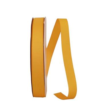 Imagem de Reliant Ribbon Fita de textura de gorgorão, 19,5 cm x 100 jardas, ouro amarelo