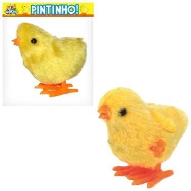 Imagem de Pintinho De Plastico / Pelucia A Corda 9Cm - Mohnish