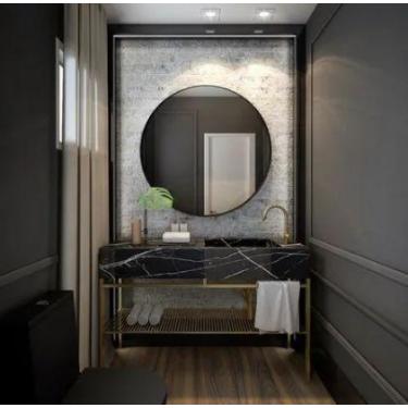Imagem de Moldura Espelho Decorativo Redondo - Reevall