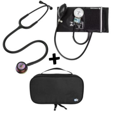 Imagem de Kit Estetoscópio Littmann + Esfigmo + Case - Cores Variadas -  Littman