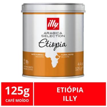 Imagem de Café Moído, Illy Selection, Etiopia, Lata 125g - Illy Café