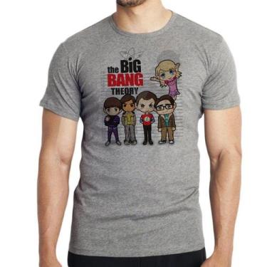 Imagem de Camiseta The Big Bang Theory  Blusa criança infantil juvenil adulto ca