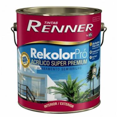 Imagem de Tinta Rekolor Pró Branco Semibrilho 3,6 lts - Renner