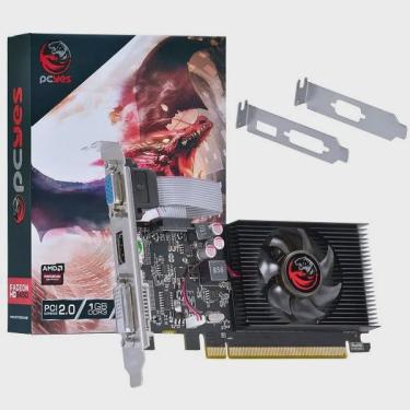 Imagem de Placa de Video amd Radeon HD 5450 1GB DDR3 64 bits com kit low Profile PJ54506401D3LP pcyes 30155