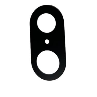 Imagem de zhxchzhi Substituição de lente de vidro da câmera traseira traseira OEM para Google Pixel 8 peças pretas