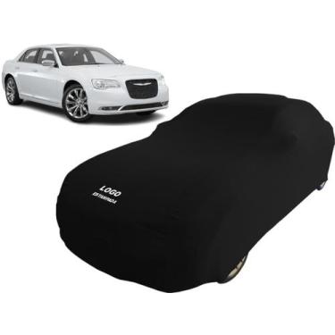 Imagem de Capa Para Carro De Tecido Lycra Chrysler C300 Anti-risco - Mz, Preta