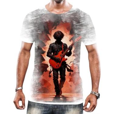 Imagem de Camisa Camiseta Tshirt Animais Guitarrista Guitarra Música 3 - Enjoy S