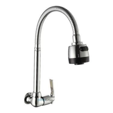 Imagem de Torneira Cozinha P/ Parede Bancada Tubo Gourmet 1/4v Dc6602b - DeckCas
