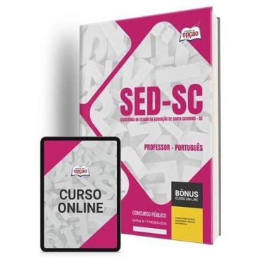 Imagem de Apostila SED-SC 2024 - Professor - Português