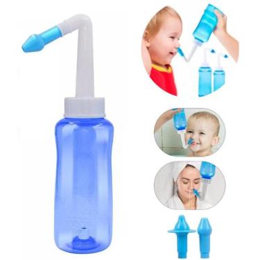 Imagem de Limpador Nasal Premium com Frasco de 300ml e 2 Bicos - LIPPIN