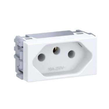 Imagem de Módulo Tomada 2P + T 20A Branco Weg Esatta