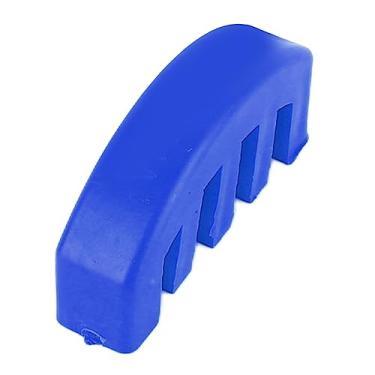 Imagem de Violino Mudo, Fino Acabamento Pequeno Silenciador de Violino de Borracha Fácil de Usar para 1/4 (Azul)