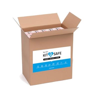 Imagem de Kit descartável Essential Flows para meninas e adolescentes – 3 calcinhas, 2 absorventes maxi e lenços femininos | Essenciais de confiança e higiene para escola, primeiro período, volume para caridade