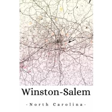 Imagem de Winston-Salem North Carolina: Your city, your region, your home! | Composition Notebook 6x9 blank 120 pages