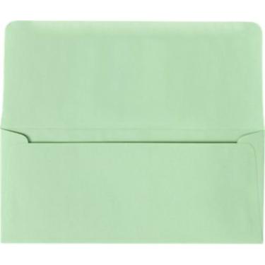 Imagem de Envelopes de remessa #9 (9,5 x 21,5 cm fechados) - Verde pastel (50 unidades) | Perfeito para enviar cheques, faturas, papel timbrado, cartas pessoais, extratos e correspondência direta | R2175-50