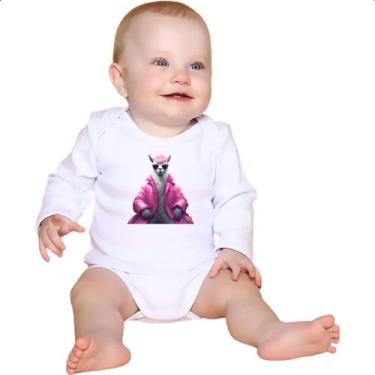 Imagem de Body intantil Diva lhama - Alearts, GG