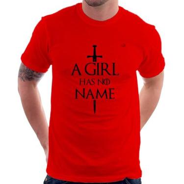 Imagem de Camiseta A girl has no name - Foca na Moda, Vermelho, GGG