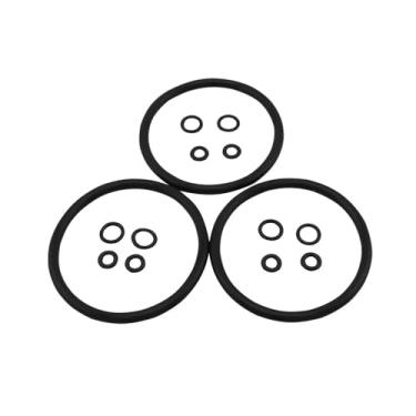 Imagem de Fabricação caseira de cerveja 3pcs/lot Cornelius Keg O-Ring Gasket Seal Rebuild Kit Set Beer Soda Ball Pin Lock Cornelius corney keg O-ring rebuild kit Acessórios para vinho