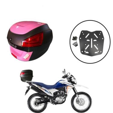 Imagem de Baú 29l Awa Proos + Sup Baú Superior Bros 150/160 2015+, Rosa