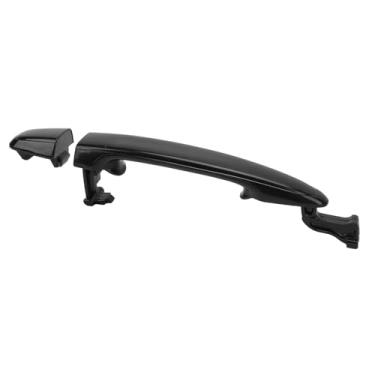 Imagem de Akozon Sliding Door Drusena 69213-08020 Para Sienna XL20 -Substituição Maçaneta Porta Traseira Externa Sem Desbotamento (Preto)