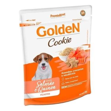 Imagem de Petisco Golden Cookie Cães Filhotes Salmão Quinoa 350g - PremieRpet