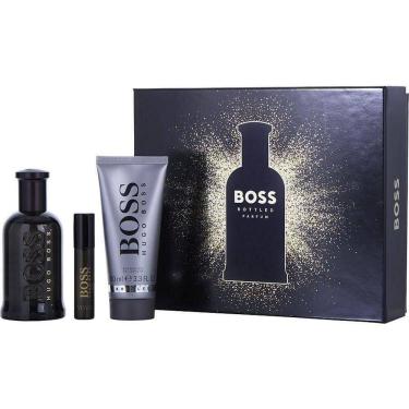 Imagem de Perfume Masculino Hugo Boss Bottled Parfum Spray 100 Ml & Gel De Banho 8 Mini