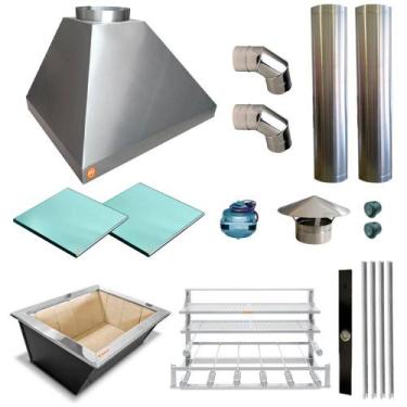 Imagem de Churrasqueira Gourmet Makeer I430 2 S Fundo C/curva 2271 G