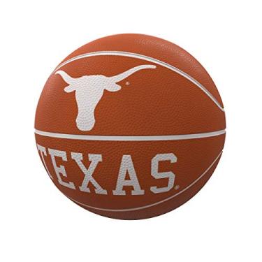 Imagem de Logotipo de marcas NCAA Texas Longhorns mascote autógrafo unissex tamanho oficial bola de basquete, cor do time, tamanho oficial