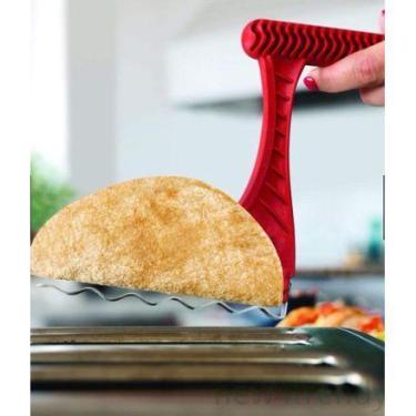 Imagem de Taco Aço Inoxidável Taco Torradeira Com Cabo De Resina Favorito - Miny