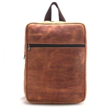 Imagem de Mochila LOOKSTOCK em Couro Executiva Masculina-Masculino