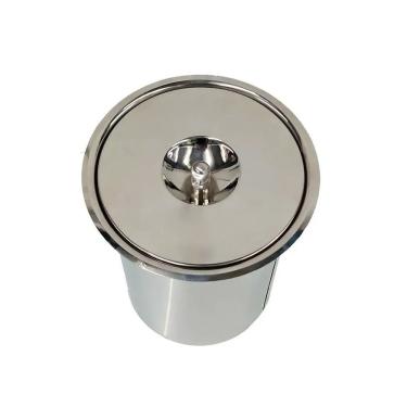 Imagem de Lixeira de Embutir Inox - 05 Litros