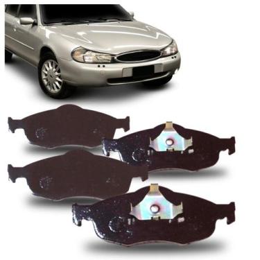 Imagem de Jogo Pastilha Freio Dianteira Mondeo Scorpio 1221 - METALSYSTEM